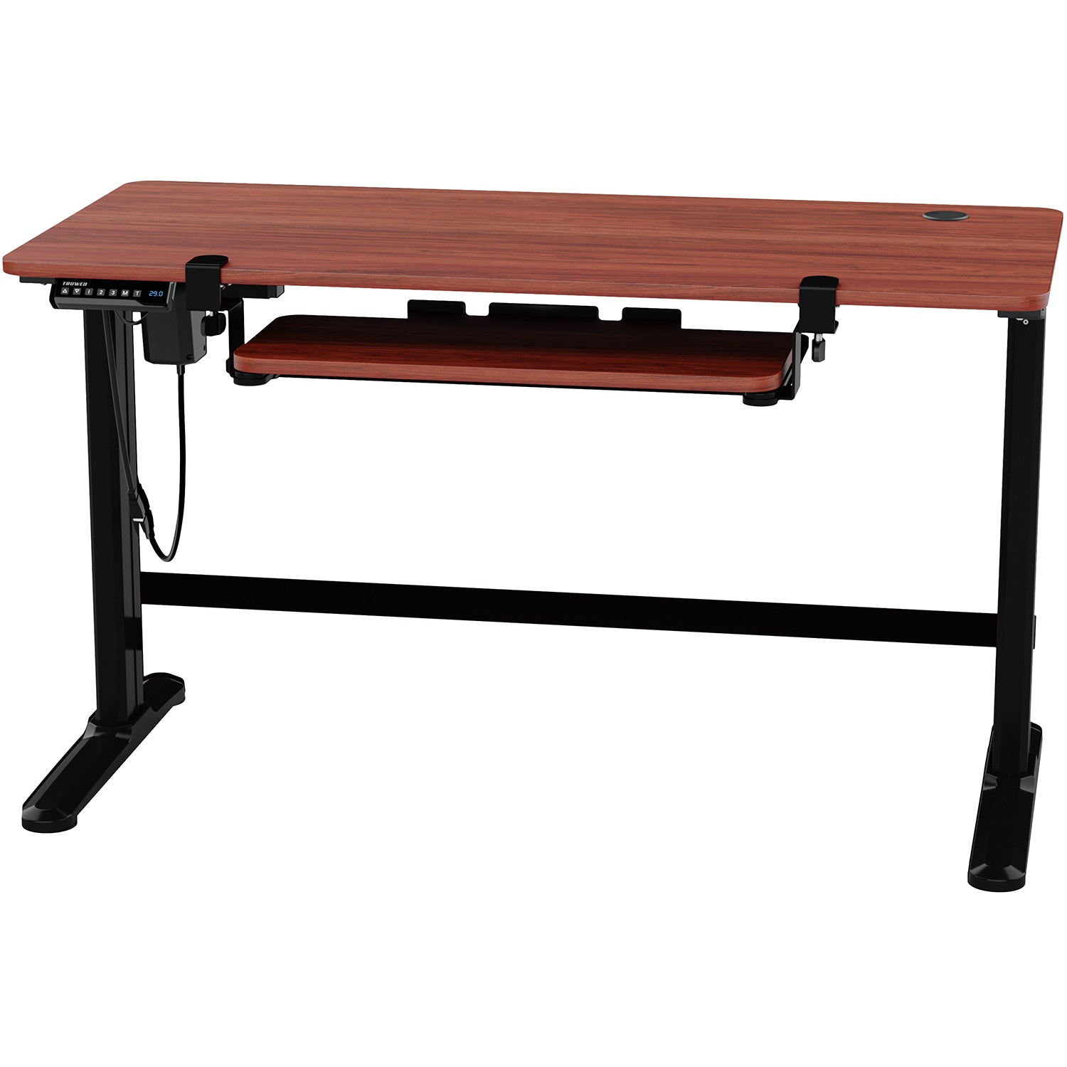 Electric Standing Desk - Brown